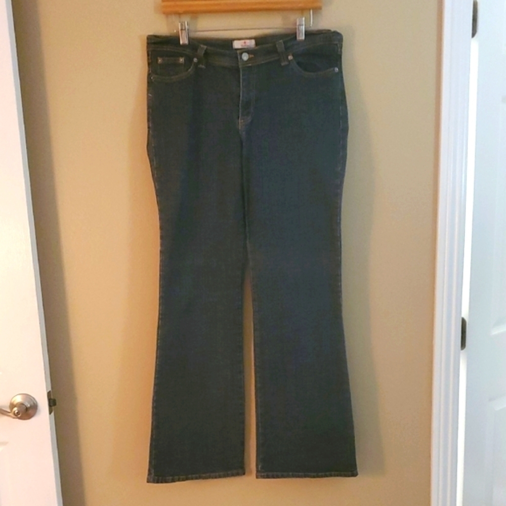 Reflex Dark Blue Flare Or Boot Leg Women's Jeans